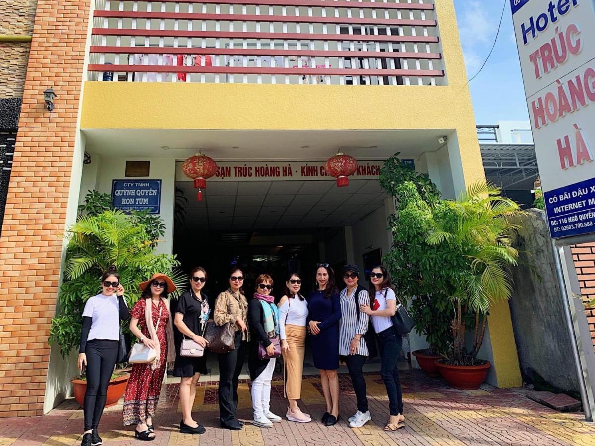Truc Hoang Ha Hotel Tỉnh Kontum Exterior foto