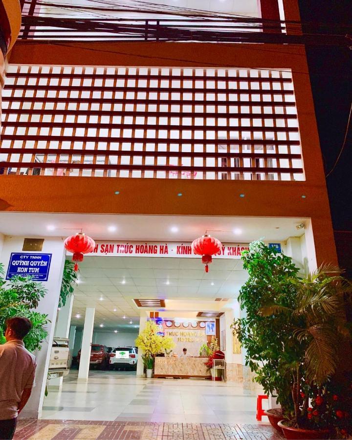Truc Hoang Ha Hotel Tỉnh Kontum Exterior foto